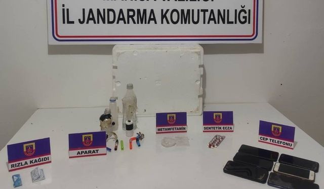 Sarıgöl'de uyuşturucu operasyonu