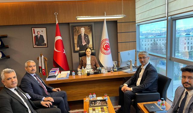 TBMM’de Osmaniye Heyeti ile Görüşme