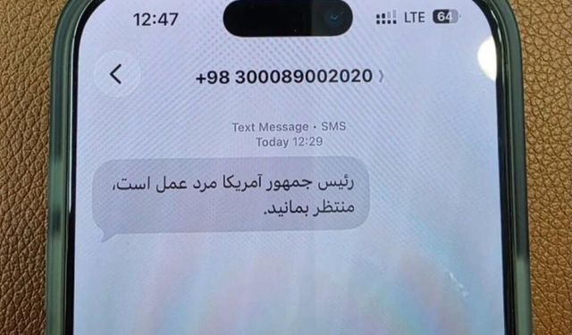 İran'da Saldırı Öncesi Telefonlara Gizemli Uyarı