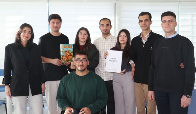 Üniversitelilerden Görme Engelli Çocuklara Braille Dergi