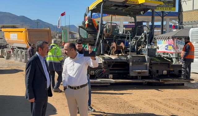Yarbaşı Belediye Başkanı  Aksoy Sahada