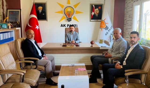 AK Parti Düziçi İlçe Başkanlığı’nda Siyasi Ziyaret