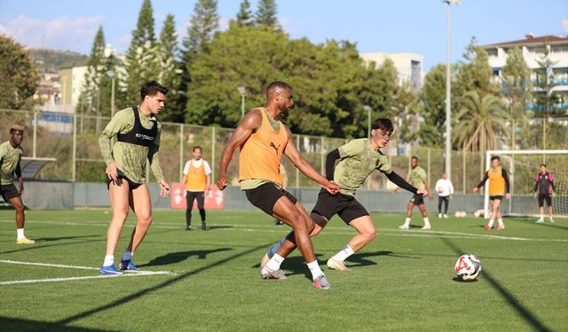 Alanyaspor, Beşiktaş maçının hazırlıklarına başladı