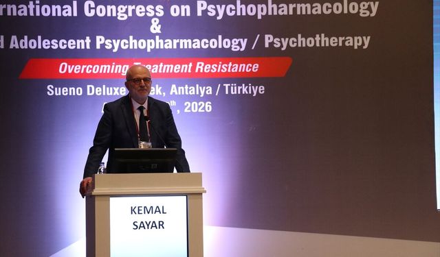 Antalya'da düzenlenen kongreye 10 ülkeden uzman psikofarmakologlar katıldı