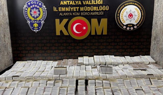 Antalya'da kaçakçılık ve organize suçlarla mücadele sürüyor