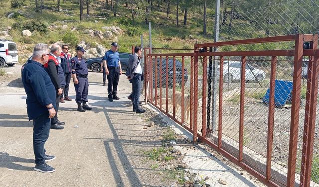 Bozyazı Kaymakamı Tuncay Topsakaloğlu hayvan barınağını inceledi