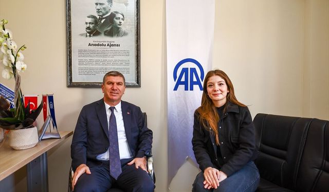 Burdur Belediye Başkanı Ercengiz'den Anadolu Ajansı bürosuna ziyaret