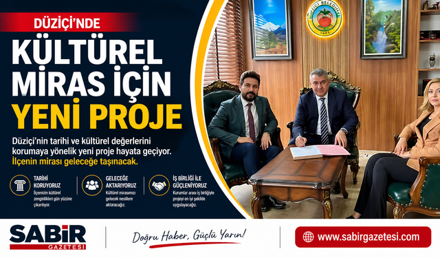 Düziçi’nde Kültürel Miras İçin Yeni Proje