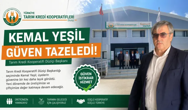 Düziçi'nde Kemal Yeşil Güven Tazeledi