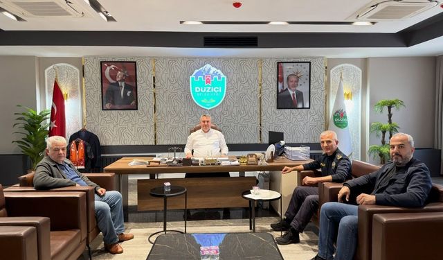 Başkan İba, İlçe Emniyet Müdürü Eyyup Bayırlı’yı Ziyaret Etti
