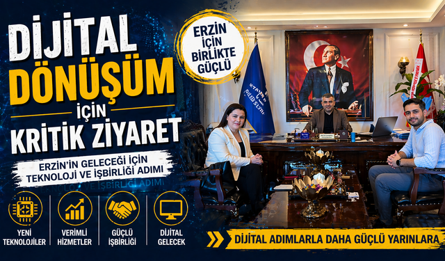Özsoy'a Dijital Dönüşüm İçin Kritik Ziyaret