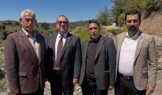 CHP’li Tabak’tan Karagedik Köyü Ziyareti