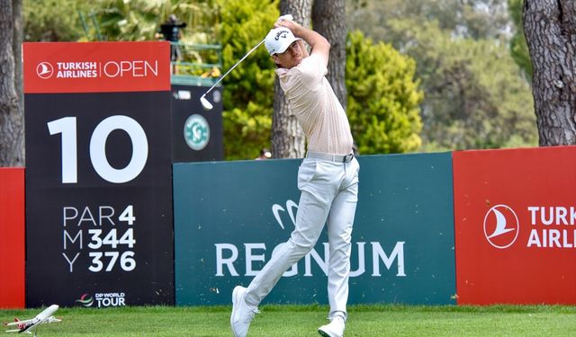 Turkish Airlines Open 2026 Golf Turnuvası'nın ilk günü sona erdi