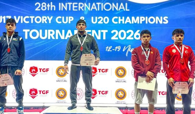 Uluslararası Şampiyonlar Güreş Turnuvası Antalya'da sona erdi