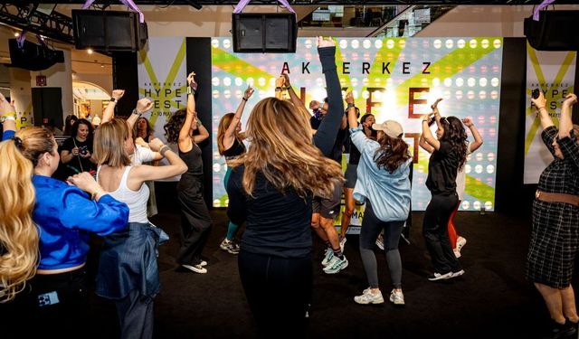 Akmerkez Hype Fest'te binlerce kişiyi ağırladı