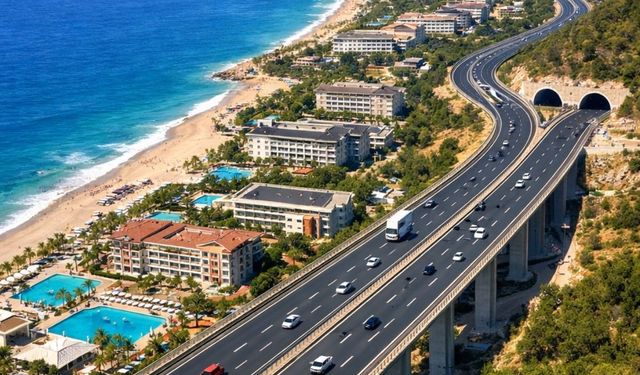 Antalya-Alanya Otoyolu Turizme Hız Katacak