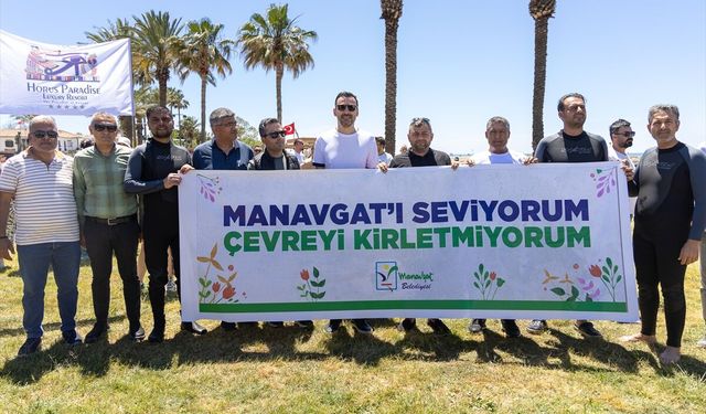 Antalya'da deniz ve kıyı temizliği yapıldı