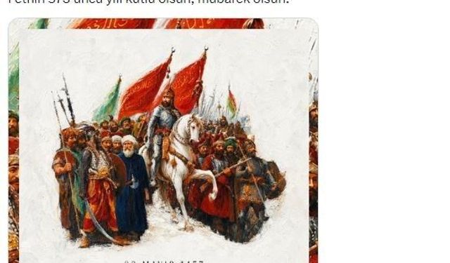 Erdoğan'dan Fetih Mesajı