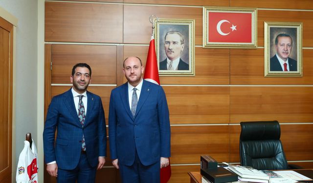 İl Başkanı Binboğa’dan Genel Merkez Teması