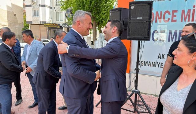 Mustafa İba Bayramlaşma Programına Katıldı