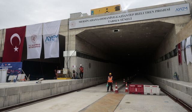 Bakan Uraloğlu’ndan Osmaniye Hattında İnceleme: Tünel Çalışmaları Sürüyor