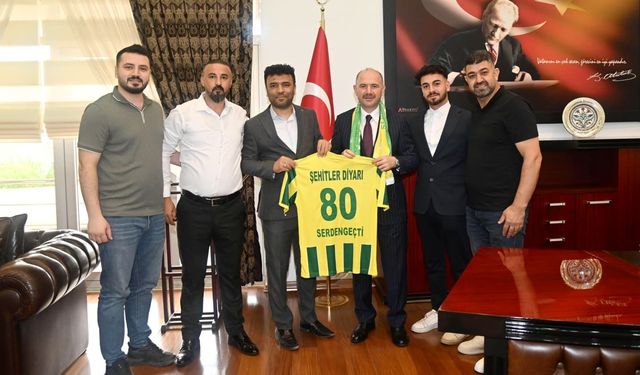 Osmaniyespor Taraftarlarından Vali Serdengeçti’ye Ziyaret