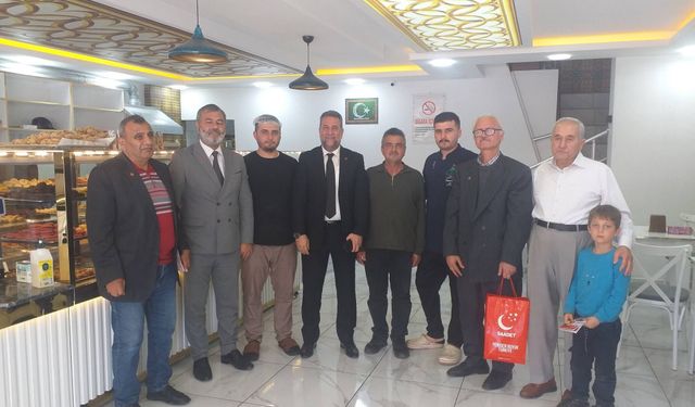 Saadet Partisi Toprakkale’de Esnaf ve Vatandaşları Dinledi