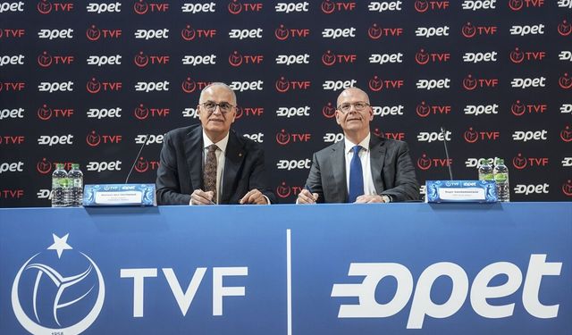 TVF ile OPET arasında sponsorluk anlaşması yapıldı