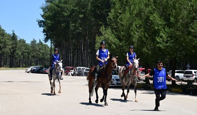 Uluslararası ve Ulusal Atlı Dayanıklılık Yarışmaları, Antalya'da başladı