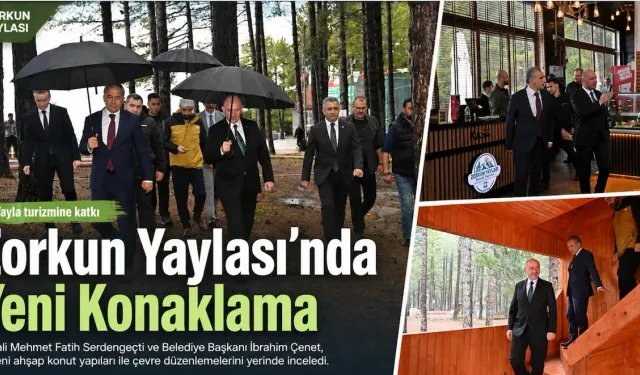 Zorkun Yaylası’nda Yeni Konaklama