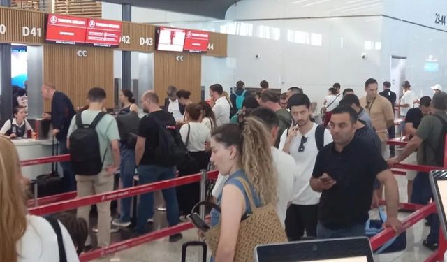 İstanbul Havalimanı’nda Yaz Tatili Yoğunluğu Başladı
