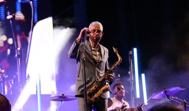 9. Antalya Akra Caz Festivali'nde Kenny Garrett sahne aldı