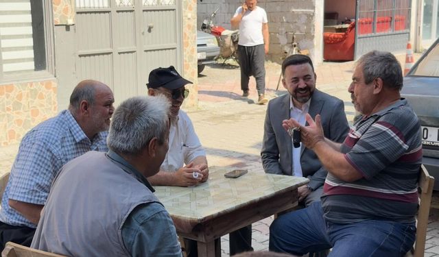 Düziçi AK Parti İlçe Başkanı Turgut Kararmaz Esnaf Ziyaretinde