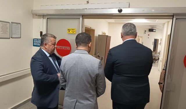 Başkan İba’dan Kaymakam Çam’a Ziyaret