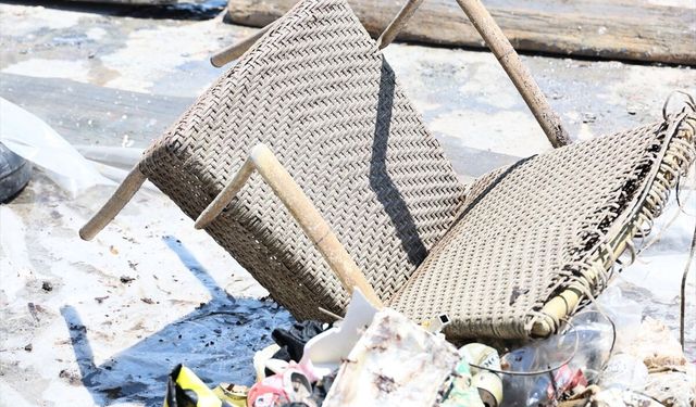 Bodrum'da dalgıçlar denizden 850 kilogram atık çıkardı