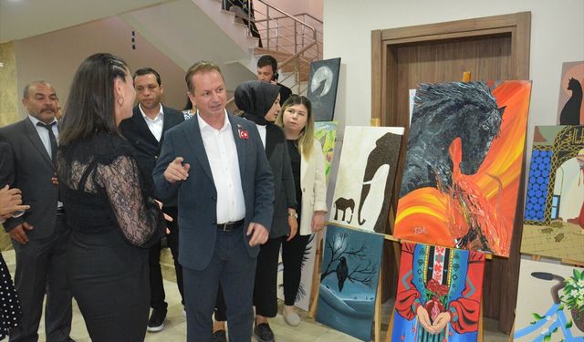 Bozyazı ve Gülnar ilçelerinde Halk Eğitimi Merkezlerinin yıl sonu sergileri açıldı