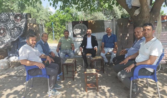 Erzin AK Parti'den Saha Mesaisi