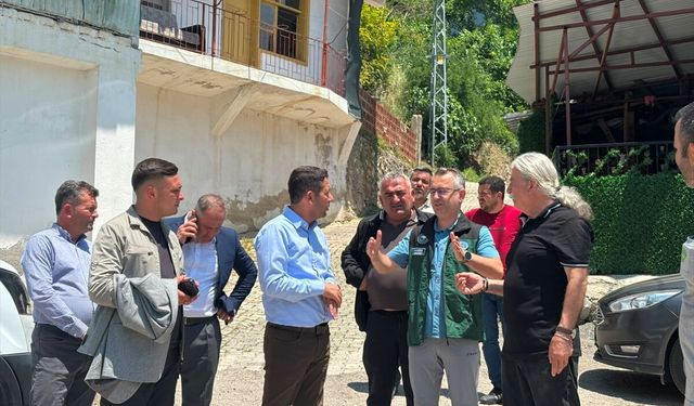 Feke'de dere ıslahı için bölgede inceleme başlatıldı