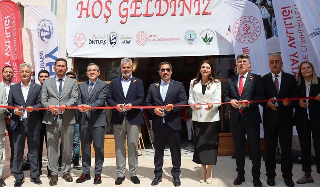 Hatay'da 'Hayat Boyu Öğrenme Haftası' sergisi açıldı