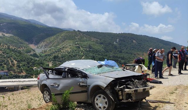 Hatay'da uçuruma yuvarlanan otomobilin sürücüsü hayatını kaybetti