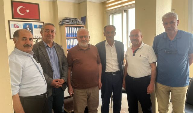 İYİ Parti'den Muhammet Kaya'ya Ziyaret