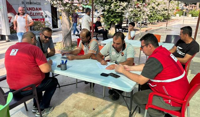 Kızılay, Kumluca'da kan bağışı toplamaya başladı