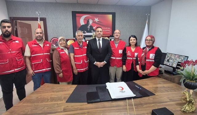 Kızılay’dan Denetimli Serbestlik Müdürlüğüne Ziyaret