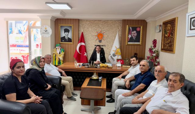 Başkan Binboğa Kahramanmaraşlı Misafirleri Ağırladı