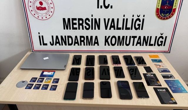 Mersin'de sahte ilanlarla dolandırıcılık yaptıkları iddia edilen 18 şüpheli tutuklandı
