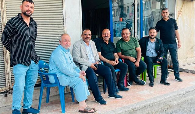 MHP Ceylanpınar'dan Esnaf Ziyareti: Halil Tetik Esnafın Taleplerini Dinledi
