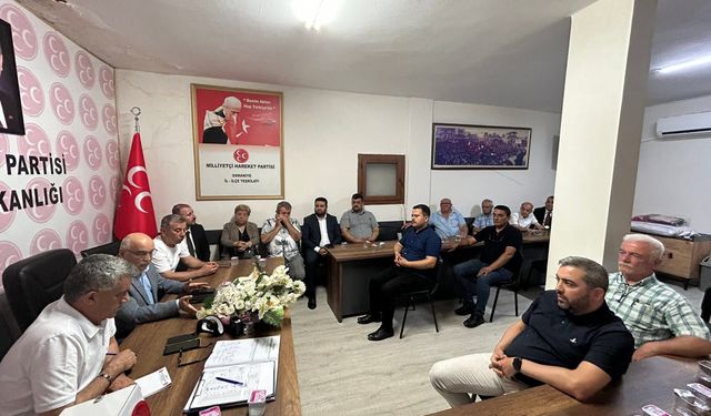 MHP Osmaniye İl Yönetim Kurulu Kongre Gündemiyle Toplandı