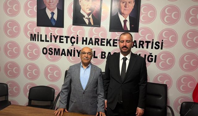 MHP Osmaniye'de Merkez İlçe Adayı Yener Tuncer