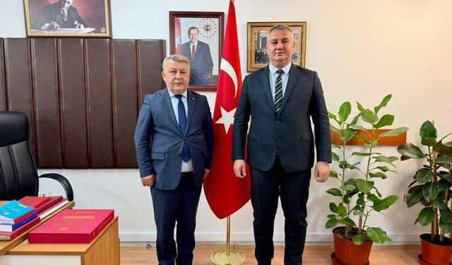 Düziçi Belediye Başkanı Mustafa İba’dan Şeref İba’ya Ziyaret