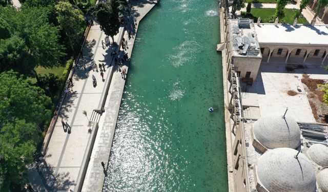 Şanlıurfa'da sıcak hava etkili oluyor